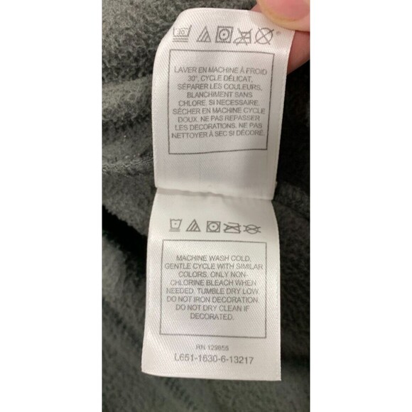 Walt Disney World 1972 Mickey Mouse 1/4 Quarter Zip Fleece Debossed Pullover - Picture 6 of 14